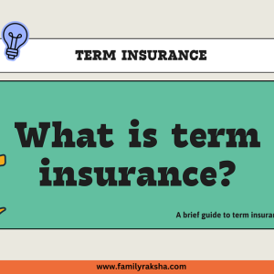 what is term insurance in India